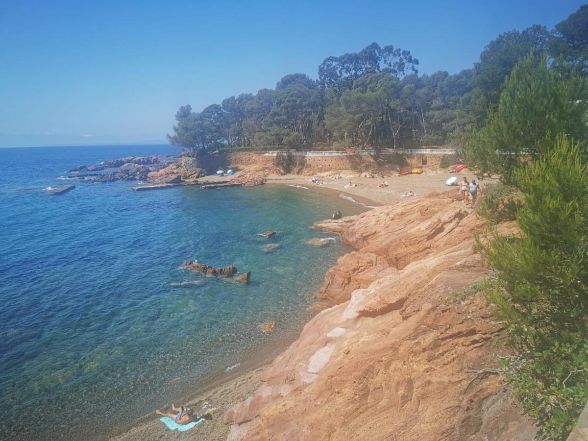 Mobil Home Neuf Camping L Ile Dor Plage St Raphael Avec Piscine Saint-Raphaël Dış mekan fotoğraf